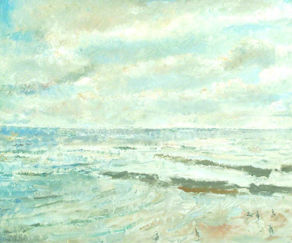 Ethel Walker - La Robin Hood's Bay, North Yorkshir, Aberdeen Archives, Gallery & Museums